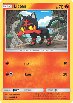 Litten — Sun & Moon