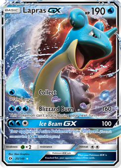 Lapras-GX — Sun & Moon