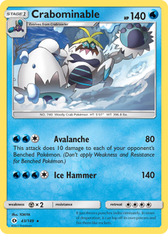Crabominable — Sun & Moon