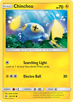Chinchou — Sun & Moon