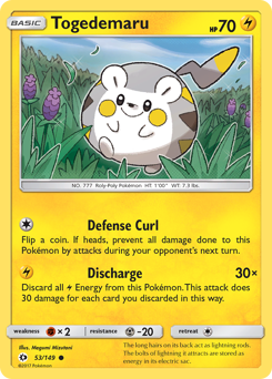 Togedemaru — Sun & Moon