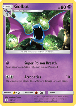 Golbat — Sun & Moon
