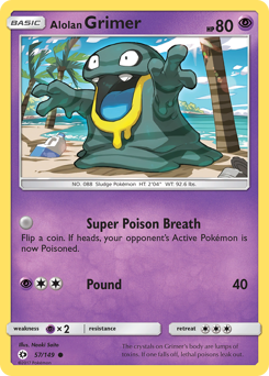 Alolan Grimer — Sun & Moon