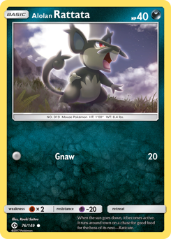 Alolan Rattata — Sun & Moon