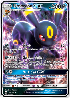 Umbreon-GX — Sun & Moon