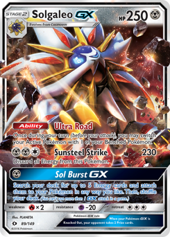 Solgaleo-GX — Sun & Moon