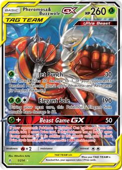 Pheromosa & Buzzwole-GX — Unbroken Bonds
