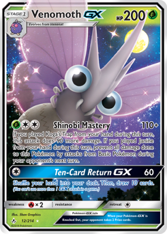 Venomoth-GX — Unbroken Bonds