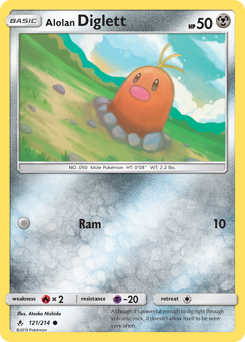Alolan Diglett — Unbroken Bonds