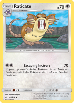 Raticate — Unbroken Bonds