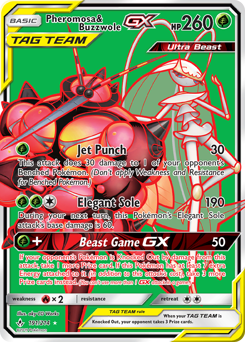 Pheromosa & Buzzwole-GX — Unbroken Bonds