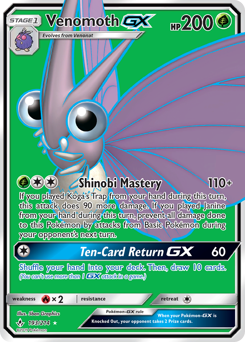 Venomoth-GX — Unbroken Bonds