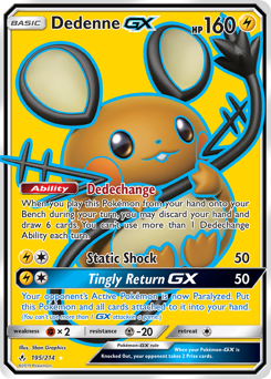 Dedenne-GX — Unbroken Bonds
