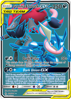 Greninja & Zoroark-GX — Unbroken Bonds