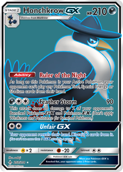 Honchkrow-GX — Unbroken Bonds