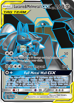 Lucario & Melmetal-GX — Unbroken Bonds