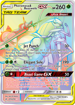 Pheromosa & Buzzwole-GX — Unbroken Bonds