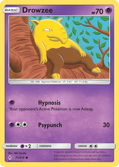 Drowzee — Unbroken Bonds
