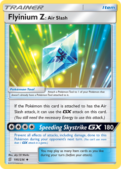 Flyinium Z: Air Slash — Unified Minds