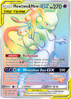 Mewtwo & Mew-GX — Unified Minds