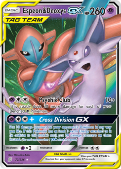 Espeon & Deoxys-GX — Unified Minds