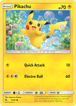 Pikachu — Hidden Fates