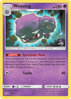 Weezing — Hidden Fates