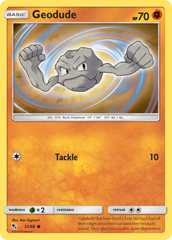 Geodude — Hidden Fates