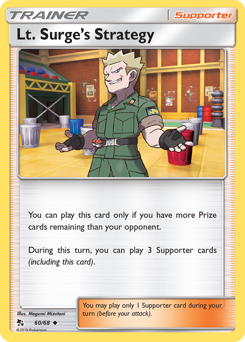 Lt. Surge's Strategy — Hidden Fates
