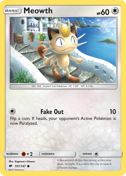 Meowth — Burning Shadows