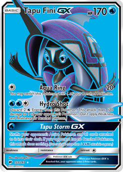 Tapu Fini-GX — Burning Shadows
