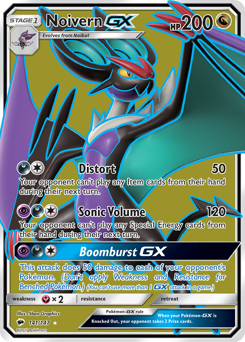Noivern-GX — Burning Shadows