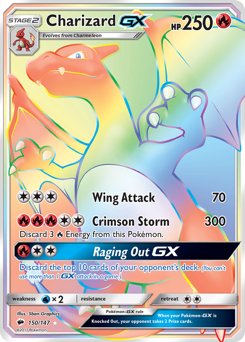 Charizard-GX — Burning Shadows