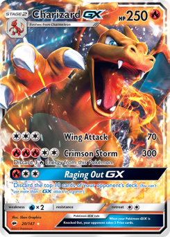 Charizard-GX — Burning Shadows