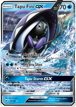 Tapu Fini-GX — Burning Shadows