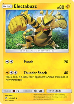 Electabuzz — Burning Shadows