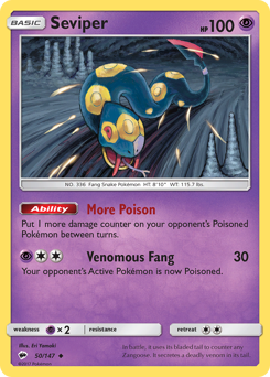 Seviper — Burning Shadows