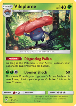 Vileplume — Burning Shadows