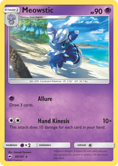 Meowstic — Burning Shadows