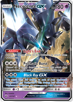 Necrozma-GX — Burning Shadows