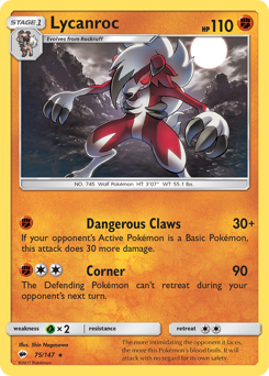 Lycanroc — Burning Shadows
