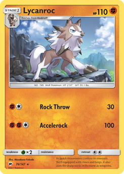 Lycanroc — Burning Shadows