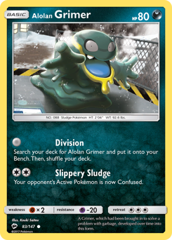 Alolan Grimer — Burning Shadows