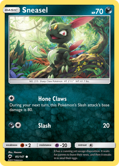 Sneasel — Burning Shadows