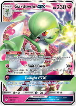 Gardevoir-GX — Burning Shadows