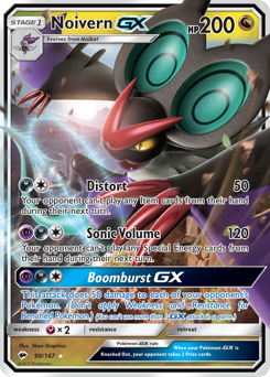 Noivern-GX — Burning Shadows