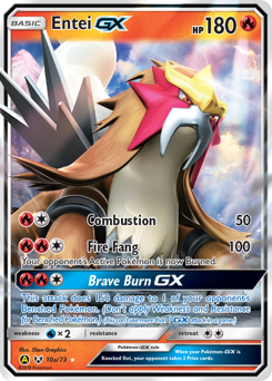 Entei-GX — Shining Legends