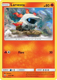 Larvesta — Shining Legends