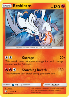 Reshiram — Shining Legends