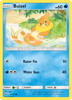 Buizel — Shining Legends